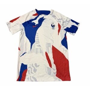Nike France National Team Kit Men's Medium Multi-Color DM9548-100 Soccer Jersey
